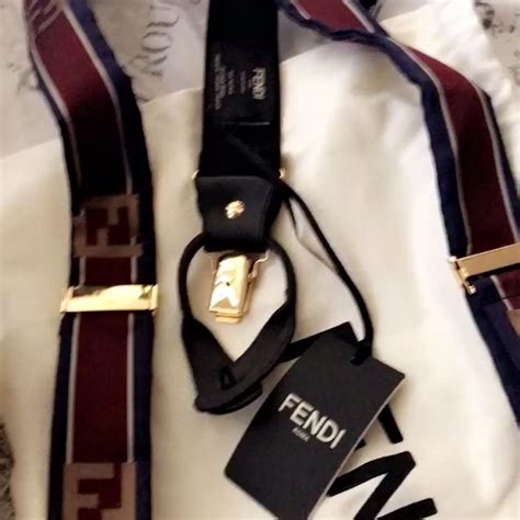 Fendi suspenders